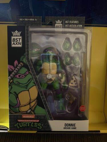 BST AXN TMNT Teenage Mutant Ninja Turtles Donnie Donatello Arcade Game Figure