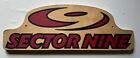 Vintage Sector Nine 9 Skateboards Wooden Shop Display Sign