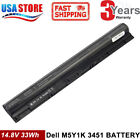 Laptop Battery For Dell Inspiron 15 5000 Series 5559 Model M5Y1K 453-BBBR 33Wh