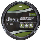 ⭐️⭐️⭐️⭐️⭐️ Jeep Wrangler JK JL Sahara Rubicon PU Leather Steering Wheel Cover