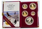 1995-W American Proof Gold & Silver Eagle 10th Anniversary 5 Coin Set NGC PF69