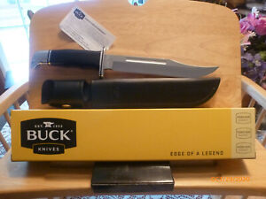 Buck 120 General 120BKS Brand New Fixed Blade Knife, Leather Sheath MADE IN USA