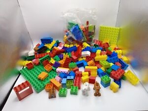 Duplo Mega Bloks Building Blocks Mixed Lot Compatible Bricks 4 Pounds