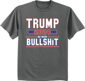 Trump 2024 T-shirt Mens Graphic Tee American Flag MAGA Tee Shirt Mens