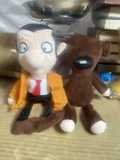 Mr. Bean Rowan Atkinson Plush Doll & Mr. Bean Teddy Plush Doll 11” For Both
