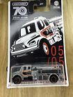 2023 Matchbox FIRE truck FREIGHTLINER M2 106 silver/chrome 5/5 special edition