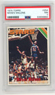 Moses Malone 1975 Topps RC #254 PSA 7