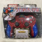 OPEN BOX Playstation 2 PS2 Dual Shock Spider-Man SpiderPad Naki Controller