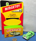 Vintage MG Triumph Convertible ~ Die Cast Toy Car & Box 49¢ Store Package ~ 1958
