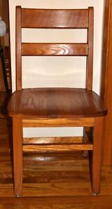 Solid Oak Wood Desk Chair Southern Desk Co. Hickory Inc. 32