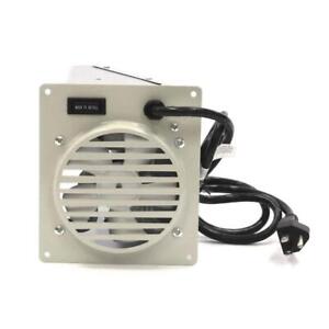 Vent Free Blower Fan Kit Radiant Blue Flame Natural Gas and Propane Space Heater