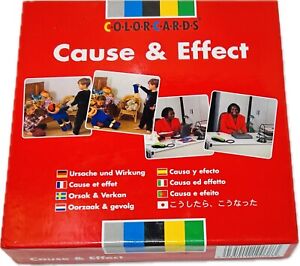Colorcards Cause & Effect by Speechmark Speech Therapy Complete Set