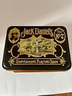 Jack Daniels Vtg Old No. 7 Gentlemens Playing Cards Double Deck in Tin Sealed