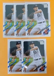 MINT - Lot of 5 - 2021 Topps Series 1 Casey Mize RC Rookie #321 Detroit Tigers