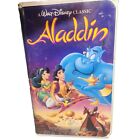 Aladdin Walt Disney VTG VHS 1993 Walt Disney Black Diamond Classic Video #1662