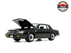 1986 BUICK REGAL GRAND NATIONAL TURBO V6 BLACK  1:64 SCALE DIECAST COLLECTOR