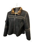 Rare Mods International Vintage Reversible Faux Suede/Faux Fur Short Jacket S