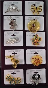 A-14 Wholesale Jewelry lot 12 pieces Fashion  Brooches Pins