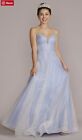Beautiful Light Blue Princess Prom Dress New With Tags Formal  Gorgeous Size 1
