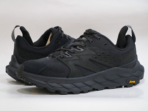 Hoka One One Men's Anacapa Breeze Low Hiking Shoes, Black / Black, Size 8~12 US