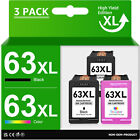 63 XL Ink Cartridges for HP Envy 4516 4520 4522 OfficeJet 3830 4650 5255 Printer