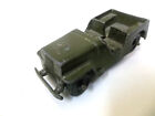 TootsieToy Army Jeep Diecast Olive Green 2 1/2