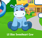 Webkinz Lil Blue Sweetheart Cow Virtual PET Adoption Code Only Messaged Webkinz!