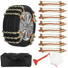 Universal Snow Chains for Car SUV Pickup Trucks Car Adjustable Snow Tire Chains
