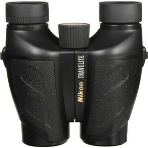 Nikon 10x25 TRAVELITE Binoculars Lightweight Bright Image, Black 7278