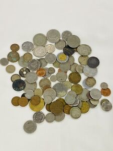 New ListingLot of Foreign Coins- Over 1 Pound- Lots Of Coins- 1800s-1900s + PROOF COINS