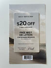 Victoria's Secret coupon $20 off Your $50 Purchase . Valid May 08 - May 21, 2024