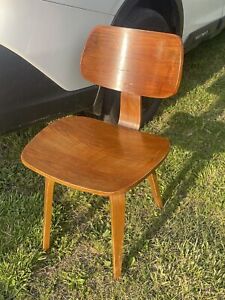 New ListingVintage Eames Style Chair Laminated Plywood Mid Century Modern MCM