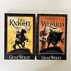 The Wizard Knight Series Book Paperback Lot x 2 By Gene Wolfe Fantasy Sci-Fi VG