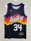 Nike “The Valley” Charles Barkley Phoenix Suns #34 Jersey Size Medium