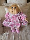 New Listing1986 Cabbage Patch Kid Cornsilk Hair Blue Eyes Beautiful  Coleco Hm14
