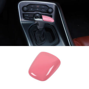 Car Gear Shift Head Knob Decor Cover Trim for Challenger Charger 15+ Accessories