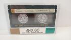 (Used) TDK AR-X 60 Blank Audio Cassette Tape Type I IEC  Normal Position