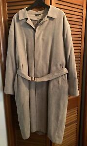 Kenneth Barnard LTD  Size 44R Removable Lined Trench Coat