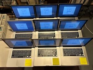 x9 Lot Apple MacBook Pro Laptop 15