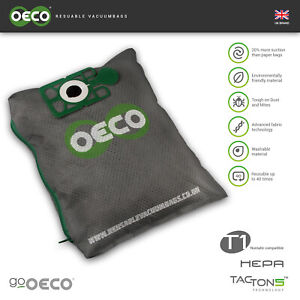 OECO® reusable washable vacuum bag to fit Henry James Hetty George (non genuine)