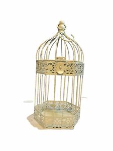 Decorative White Bird Cage