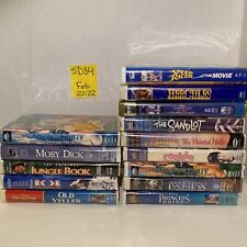 New ListingLot of 14 Clamshell VHS Tapes - Disney, Warner Brothers, Fox And More!