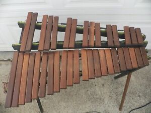 Vintage Deagan Rosewood Xylophone - Model 801 Junior - w/Case & Stand