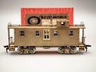 Gem Models #9405 HO/Brass 'Illinois Central Wood Caboose' - Boxed
