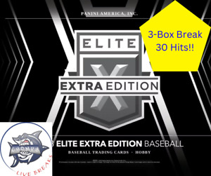 New ListingPITTSBURGH PIRATES 2023 Panini Elite Extra Edition 3-Box Break #6