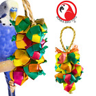 Bonka Bird Toys 03303 Tiny Grape Cluster Chew Forage Shred Parrot Cage Toy Pet