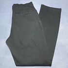 Lee Dark Gray Relaxed Fit Stretch Chino Pants Women’s Size 12 Long (32x32)