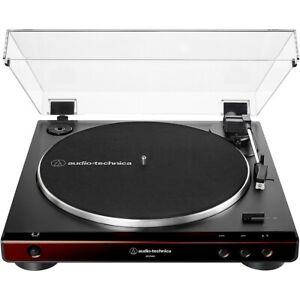 Audio-Technica AT-LP60X Fully Automatic Belt-Drive Stereo Turntable Brown