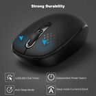 Slim Silent Wireless Mice Mouse & USB Receiver For PC Laptop Computer DPI USA
