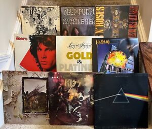 Classic Rock Vinyl LP's #2 With $6 Flat Shipping Per Order Huge Update 4/24